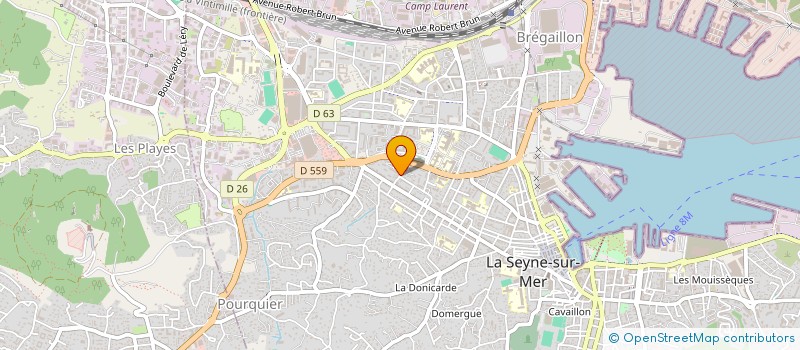 localisation de l'entreprise MONSIEUR AMAR BOURBIA  LA SEYNE-SUR-MER