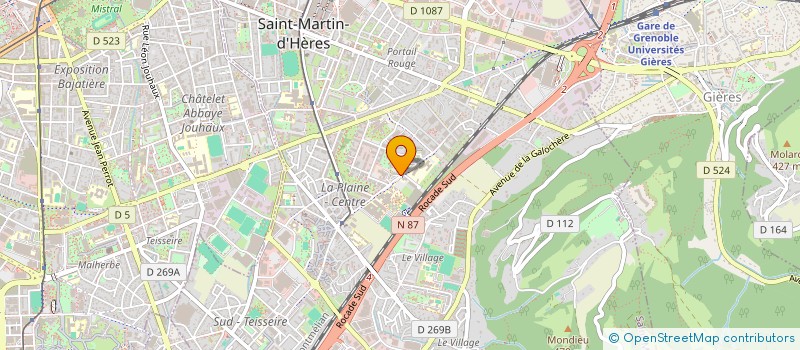 localisation de l'entreprise MONSIEUR AMAR CHABANE  SAINT-DENIS