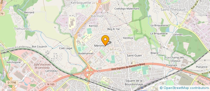 localisation de l'entreprise MONSIEUR AMAR CHAOUCHI à VANNES