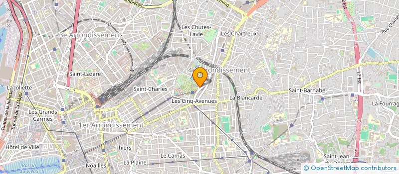 localisation de l'entreprise MONSIEUR AMAR CHERCHOUR à MARSEILLE