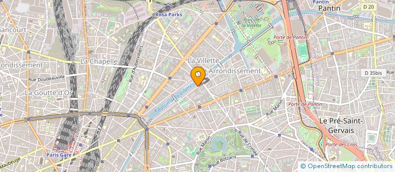 localisation de l'entreprise MONSIEUR AMAR CHERIFI  PARIS