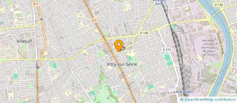 localisation de l'entreprise MONSIEUR AMAR CHIBI à VITRY-SUR-SEINE