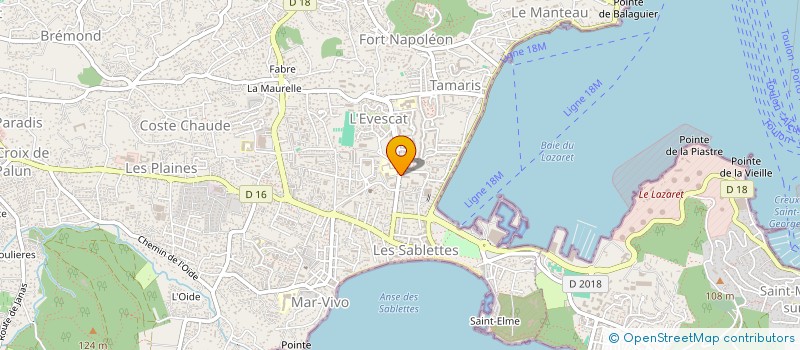 localisation de l'entreprise MONSIEUR AMAR DADI à LA SEYNE-SUR-MER