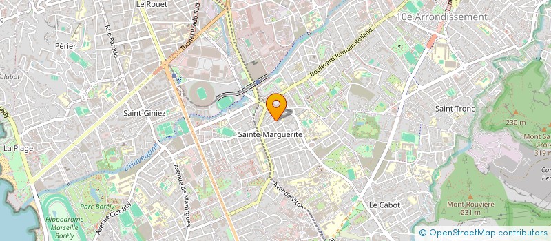 localisation de l'entreprise MONSIEUR AMAR DEHDOUH à MARSEILLE 9EME
