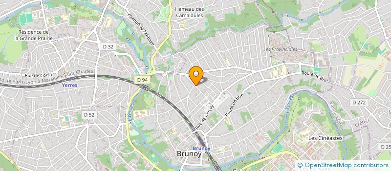 localisation de l'entreprise MONSIEUR AMAR DJEBAR à BRUNOY