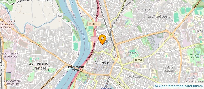 localisation de l'entreprise MONSIEUR AMAR DJEBAR  BOURG-LES-VALENCE