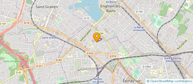 localisation de l'entreprise MONSIEUR AMAR DJENNANE à EPINAY-SUR-SEINE