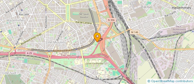 localisation de l'entreprise MONSIEUR AMAR DJOUADI à LILLE