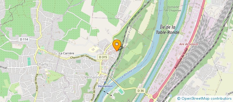 localisation de l'entreprise MONSIEUR AMAR DROUICHE  IRIGNY