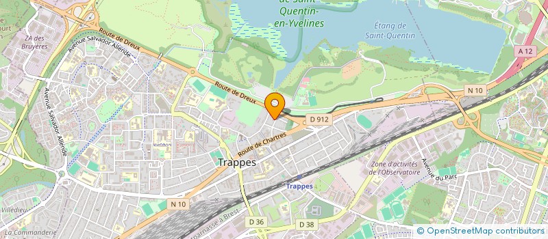 localisation de l'entreprise MONSIEUR AMAR FEKHARDJI  TRAPPES