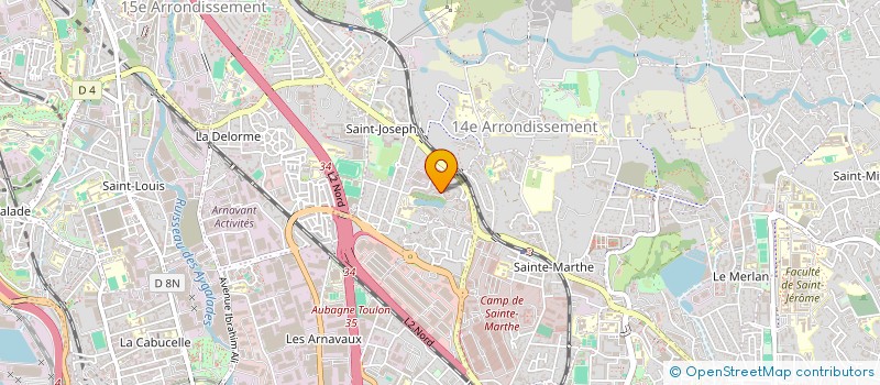 localisation de l'entreprise MONSIEUR AMAR FERRAT à MARSEILLE
