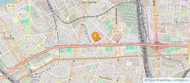 localisation de l'entreprise MONSIEUR AMAR GACEM à SAINT-OUEN-SUR-SEINE