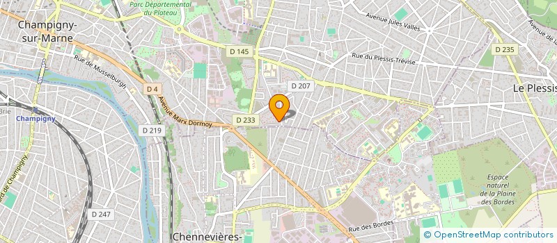 localisation de l'entreprise MONSIEUR AMAR HADDAD à CHAMPIGNY-SUR-MARNE