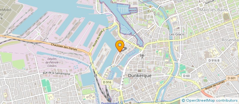 localisation de l'entreprise MONSIEUR AMAR HADERBACHE à DUNKERQUE