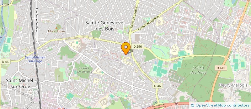 localisation de l'entreprise MONSIEUR AMAR HAMITOUCHE à SAINTE-GENEVIEVE-DES-BOIS