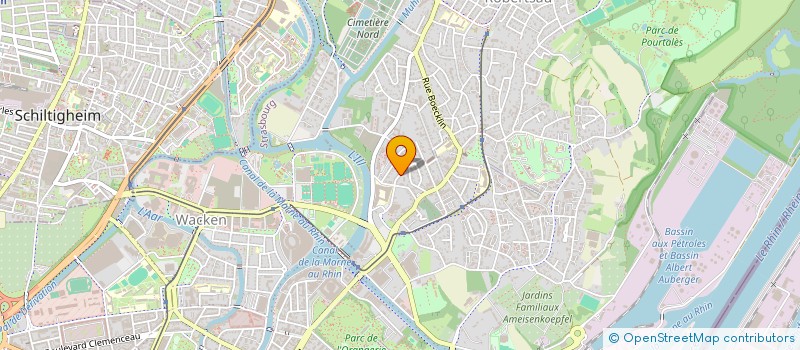 localisation de l'entreprise MONSIEUR AMAR HAMZAOUI à STRASBOURG