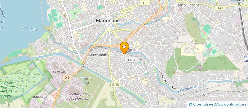 localisation de l'entreprise MONSIEUR AMAR HASNI  MARIGNANE