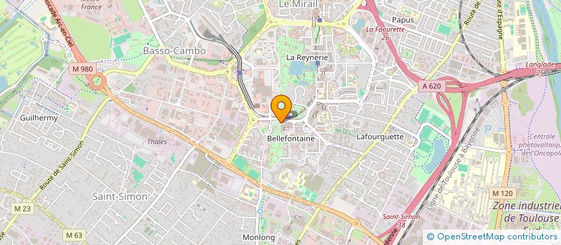 localisation de l'entreprise MONSIEUR AMAR HASSAN IBRAHIM  TOULOUSE