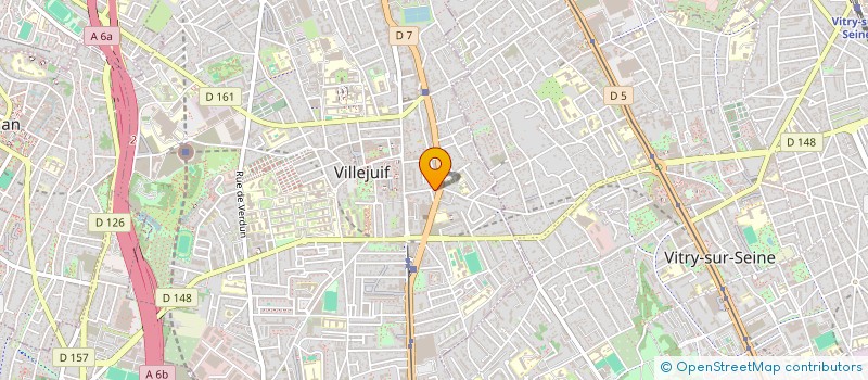 localisation de l'entreprise MONSIEUR AMAR ISKOUNEN à VILLEJUIF