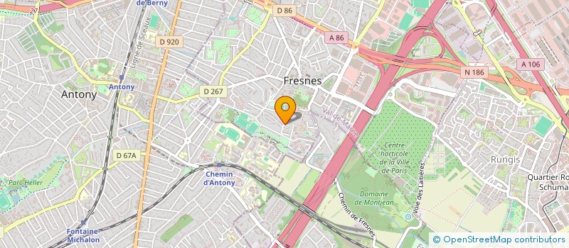 localisation de l'entreprise MONSIEUR AMAR KACEL  FRESNES