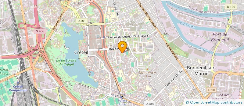 localisation de l'entreprise MONSIEUR AMAR KADID  CRETEIL