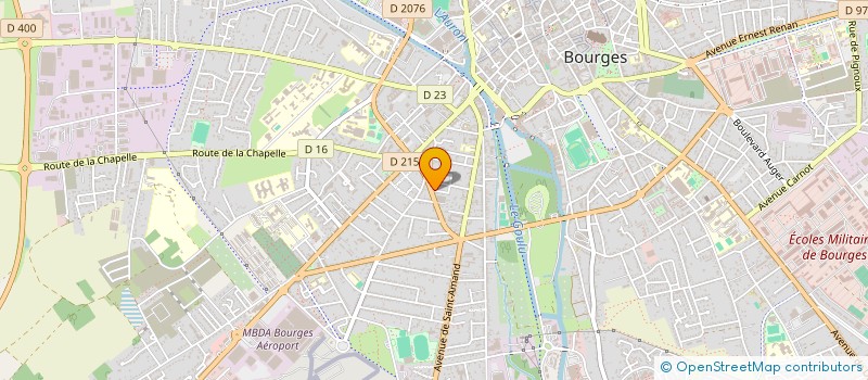 localisation de l'entreprise MONSIEUR AMAR KAIM  BOURGES