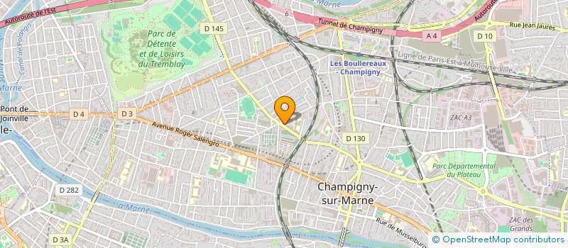 localisation de l'entreprise MONSIEUR AMAR KAPASSI  CHAMPIGNY-SUR-MARNE