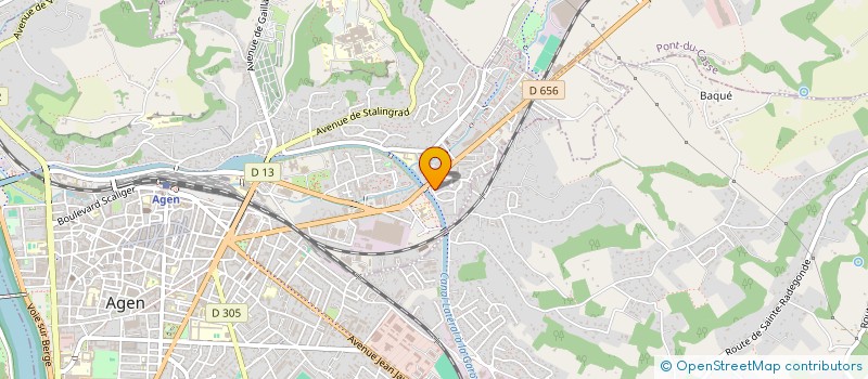 localisation de l'entreprise MONSIEUR AMAR KATEB  AGEN