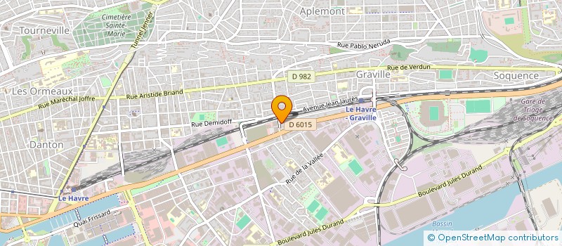 localisation de l'entreprise MONSIEUR AMAR KERBOUA à LE HAVRE