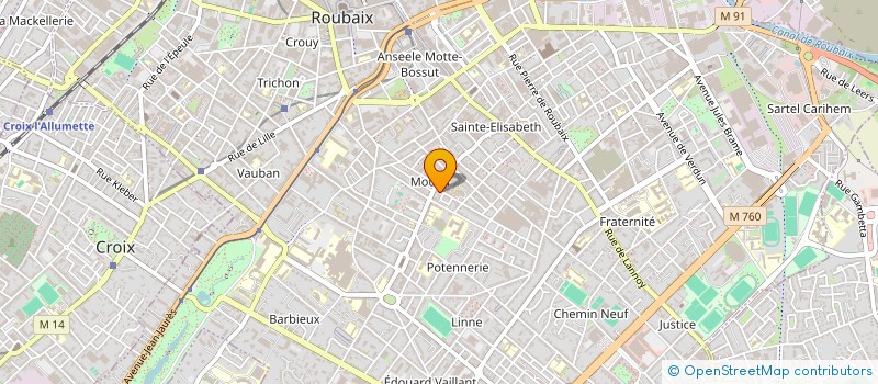 localisation de l'entreprise MONSIEUR AMAR KHALDI  ROUBAIX