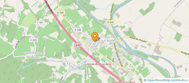 localisation de l'entreprise MONSIEUR AMAR KHERKHACH  BUZET-SUR-BAISE