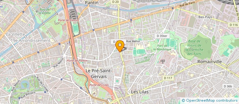 localisation de l'entreprise MONSIEUR AMAR KHIRECHE à LE PRE-SAINT-GERVAIS