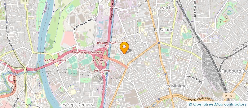 localisation de l'entreprise MONSIEUR AMAR LAAREDJ à TOULOUSE