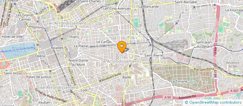 localisation de l'entreprise MONSIEUR AMAR LAKAF à MARSEILLE 5EME