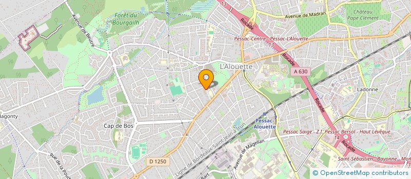 localisation de l'entreprise MONSIEUR AMAR LAMRI à PESSAC