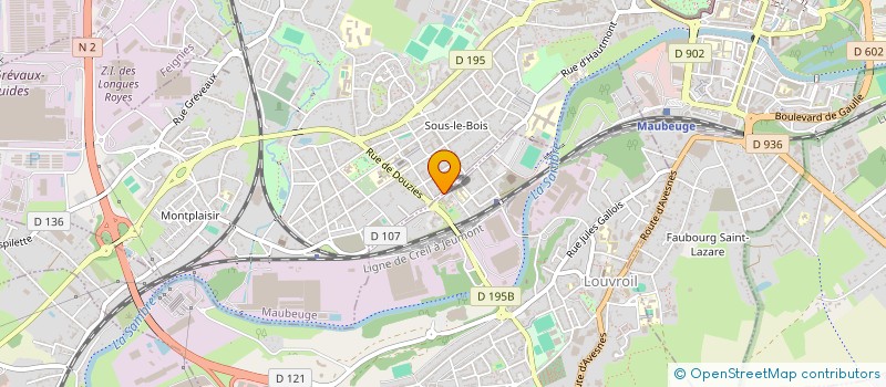 localisation de l'entreprise MONSIEUR AMAR LASSEL  LOUVROIL