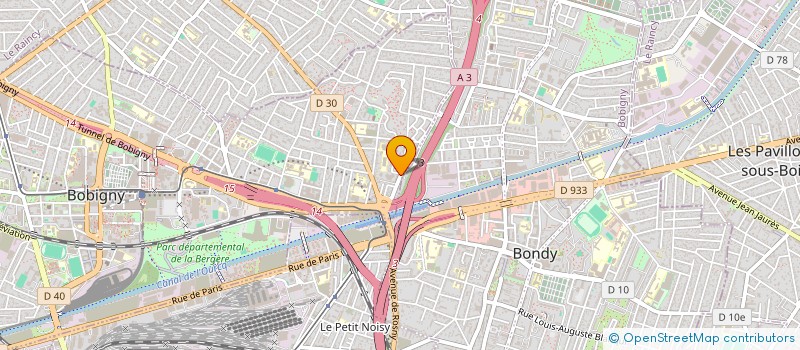 localisation de l'entreprise MONSIEUR AMAR LOUNICI  BOBIGNY