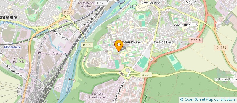 localisation de l'entreprise MONSIEUR AMAR MAALDJI  CREIL