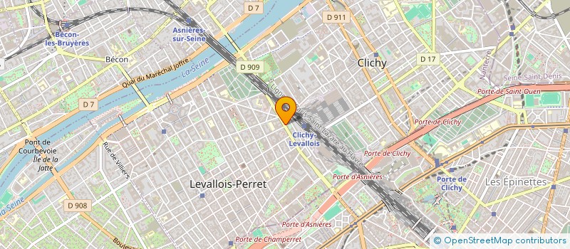 localisation de l'entreprise MONSIEUR AMAR MAKERRI à LEVALLOIS-PERRET