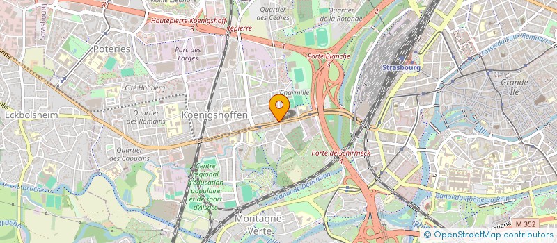 localisation de l'entreprise MONSIEUR AMAR MEGAT à STRASBOURG