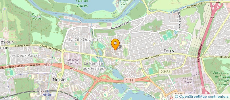 localisation de l'entreprise MONSIEUR AMAR MEGHEBBAR  TORCY