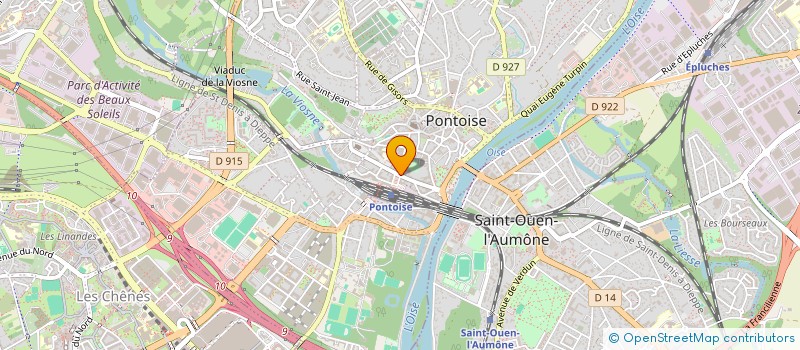 localisation de l'entreprise MONSIEUR AMAR MELLAK  PONTOISE