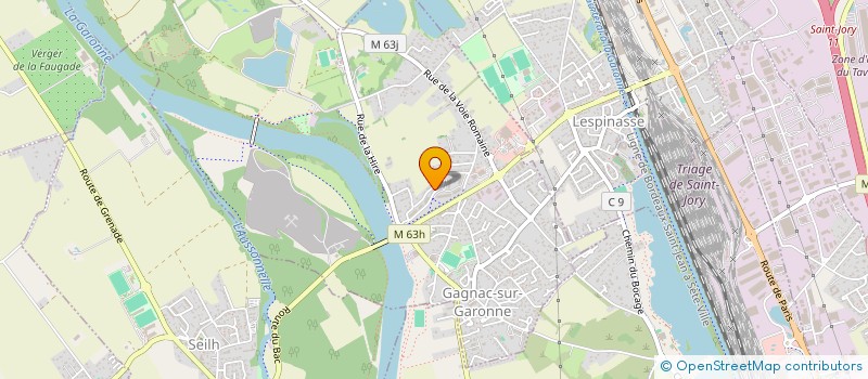 localisation de l'entreprise MONSIEUR AMAR MELOULI  GAGNAC-SUR-GARONNE