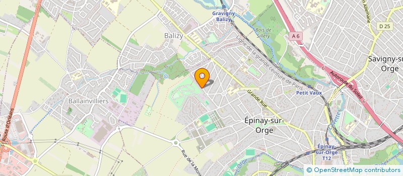 localisation de l'entreprise MONSIEUR AMAR MOUHEB  EPINAY-SUR-ORGE