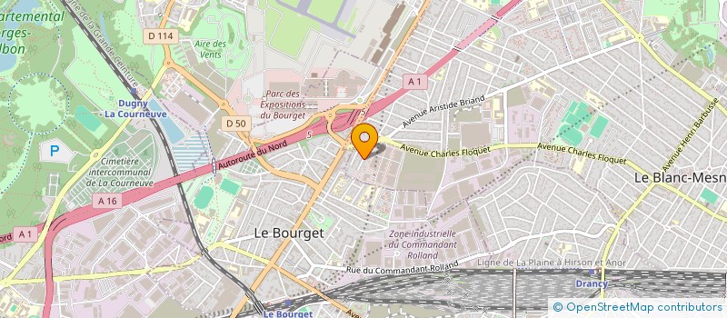 localisation de l'entreprise MONSIEUR AMAR MOUSSOUS à LE BLANC-MESNIL