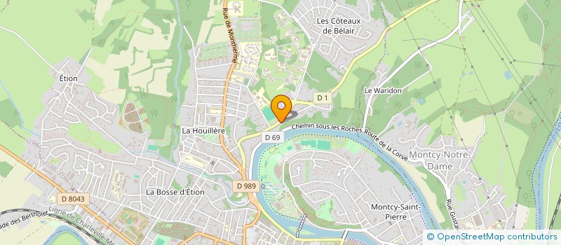 localisation de l'entreprise MONSIEUR AMAR NAIT-ABDELAZIZ à CHARLEVILLE-MEZIERES