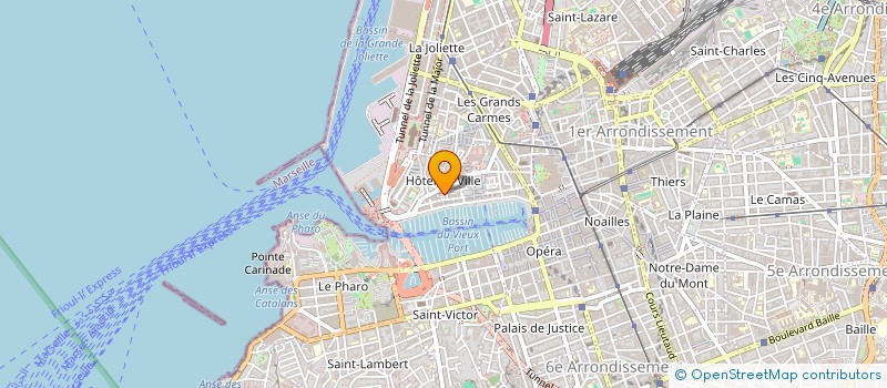 localisation de l'entreprise MONSIEUR AMAR OUINEZ  MARSEILLE