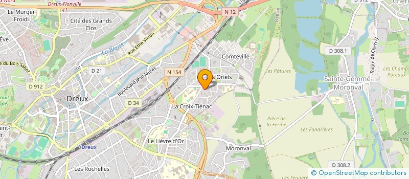 localisation de l'entreprise MONSIEUR AMAR RAKANE à DREUX