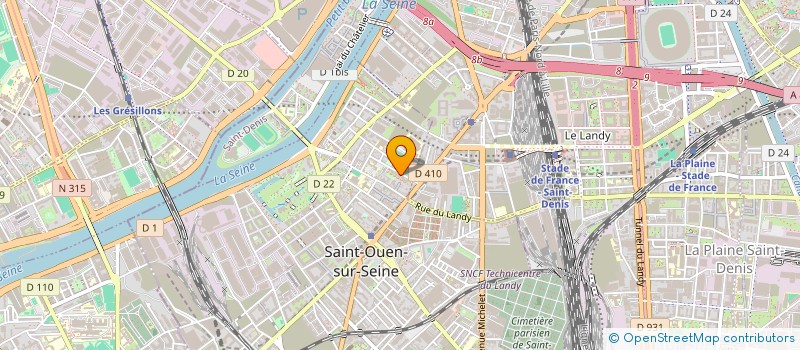 localisation de l'entreprise MONSIEUR AMAR RAMDANE à SAINT-OUEN-SUR-SEINE