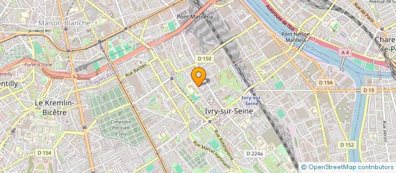 localisation de l'entreprise MONSIEUR AMAR REKKAB  IVRY-SUR-SEINE